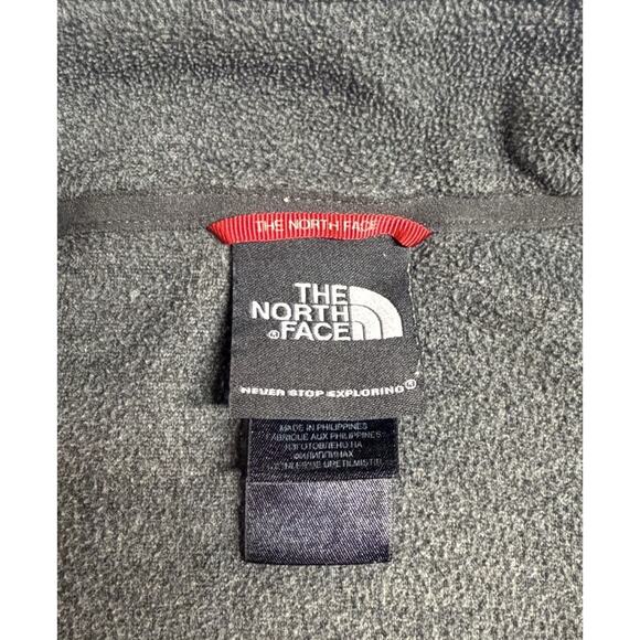 The North Face Men's XL 1/4 Zip Fleece Pullover Jacket Gray Polartec Dome Logo - Picture 6 of 15
